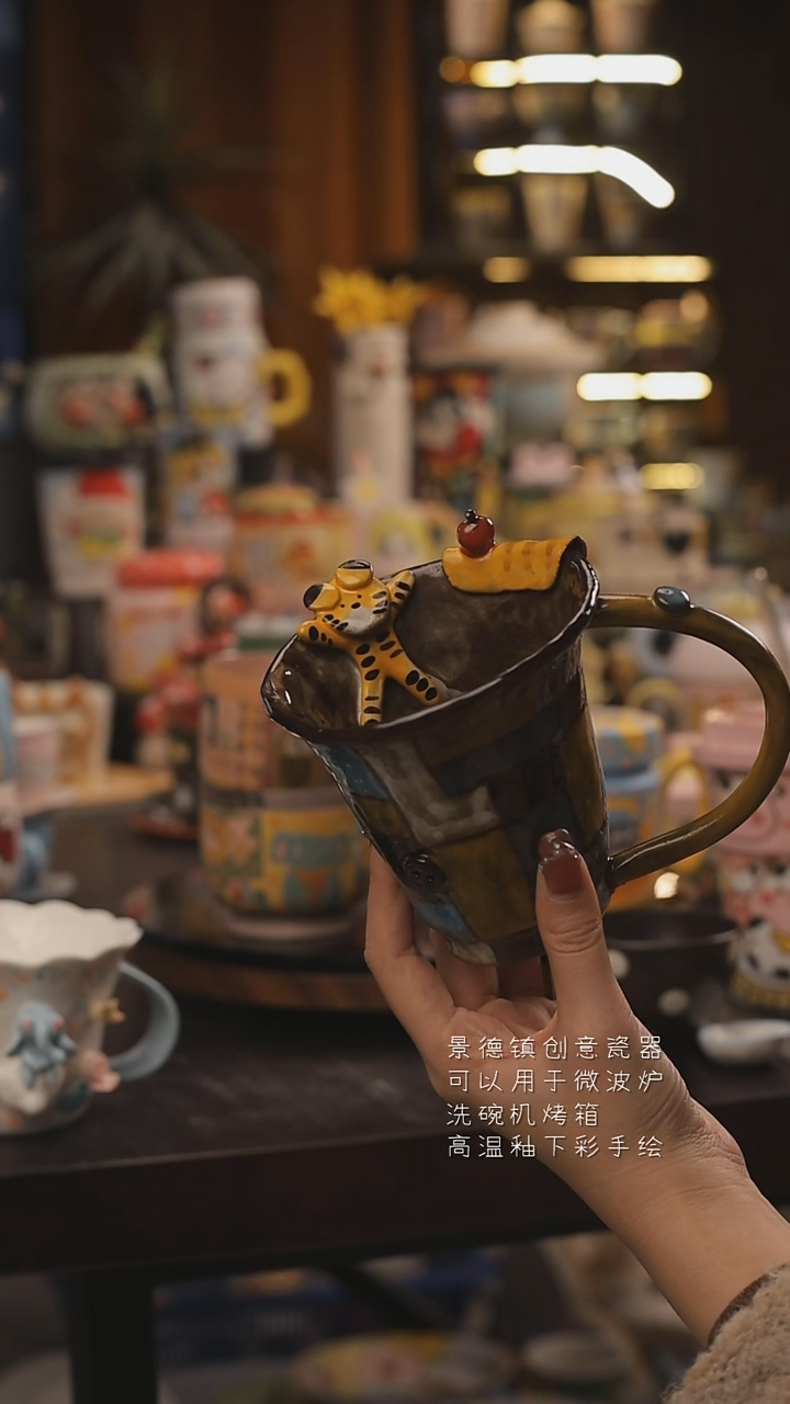 景德镇釉下彩绘设计师款式陶瓷