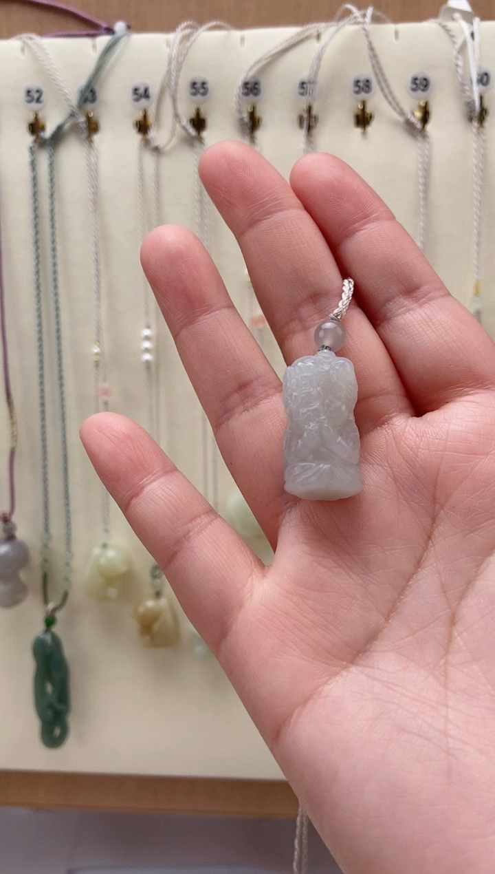 【闪购商品】和田玉颈饰未镶嵌扎基拉姆吊坠