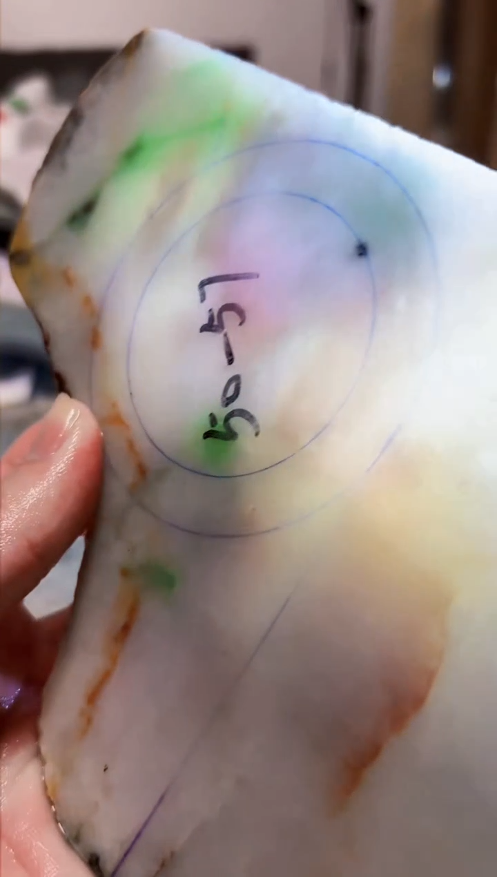 【闪购商品】翡翠颈饰未镶嵌A货白文1796