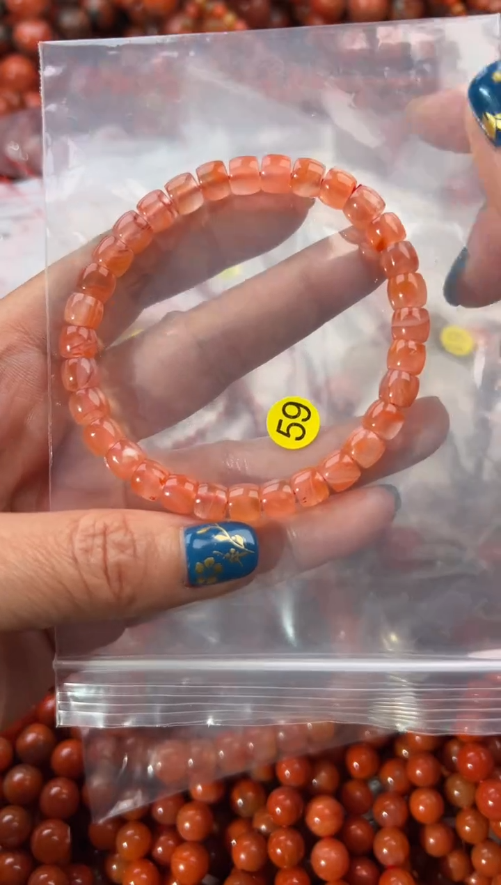 未镶嵌手串南红玛瑙7