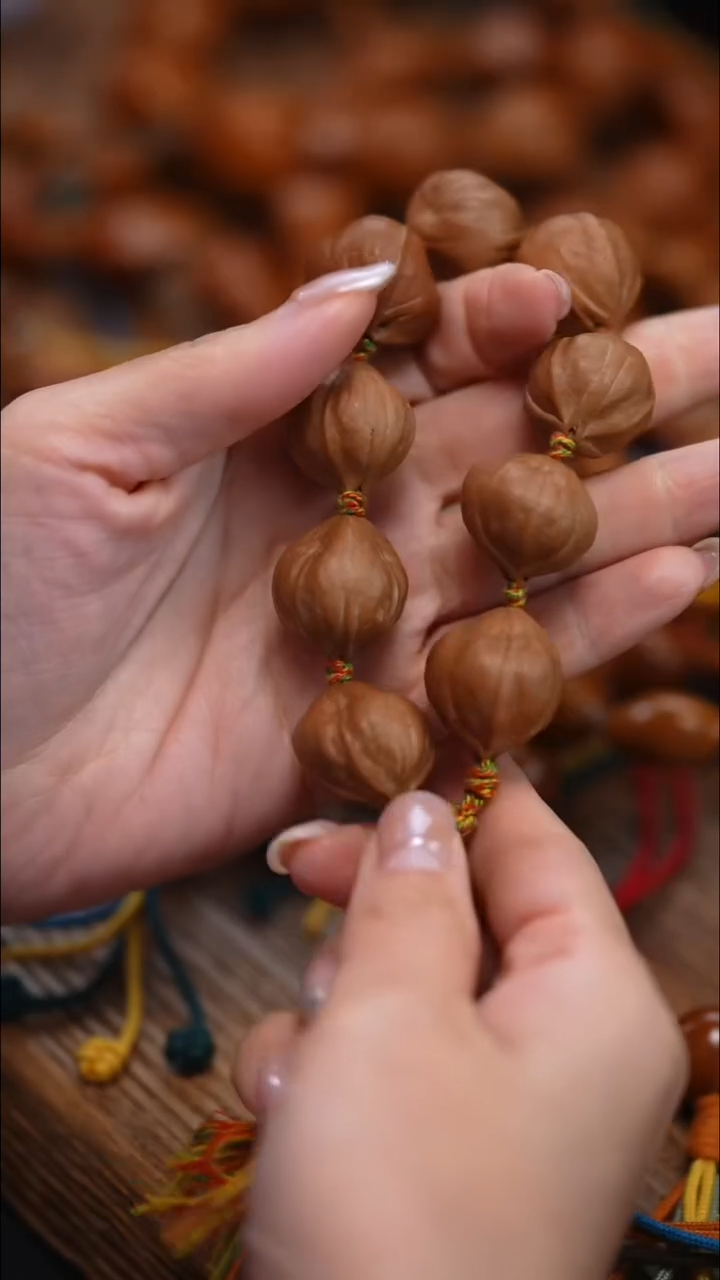 手串/手链橄榄核梅林铁核 21尺的蒜头