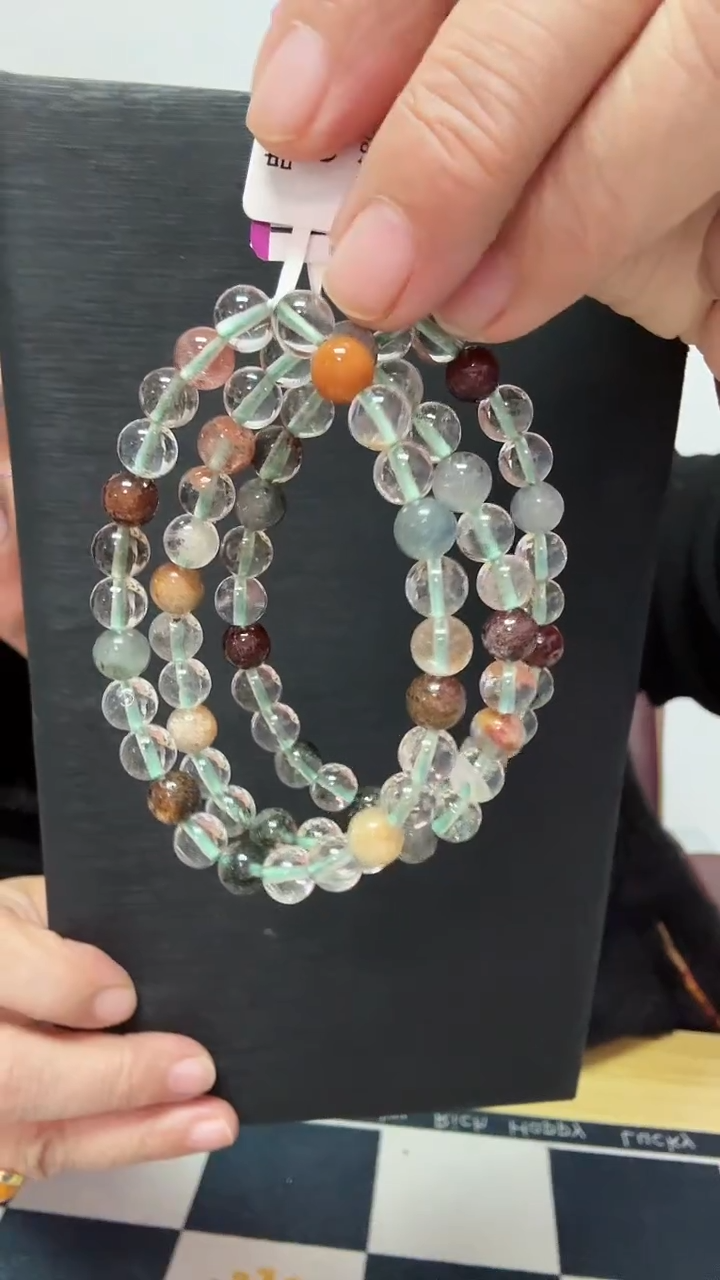 未镶嵌手串水晶幽灵手串多样发其一