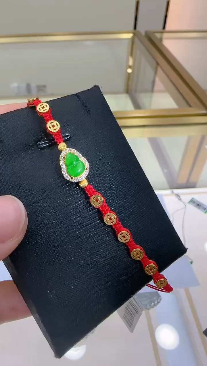 【闪购商品】翡翠手串银S925镶嵌团购多样性发一件