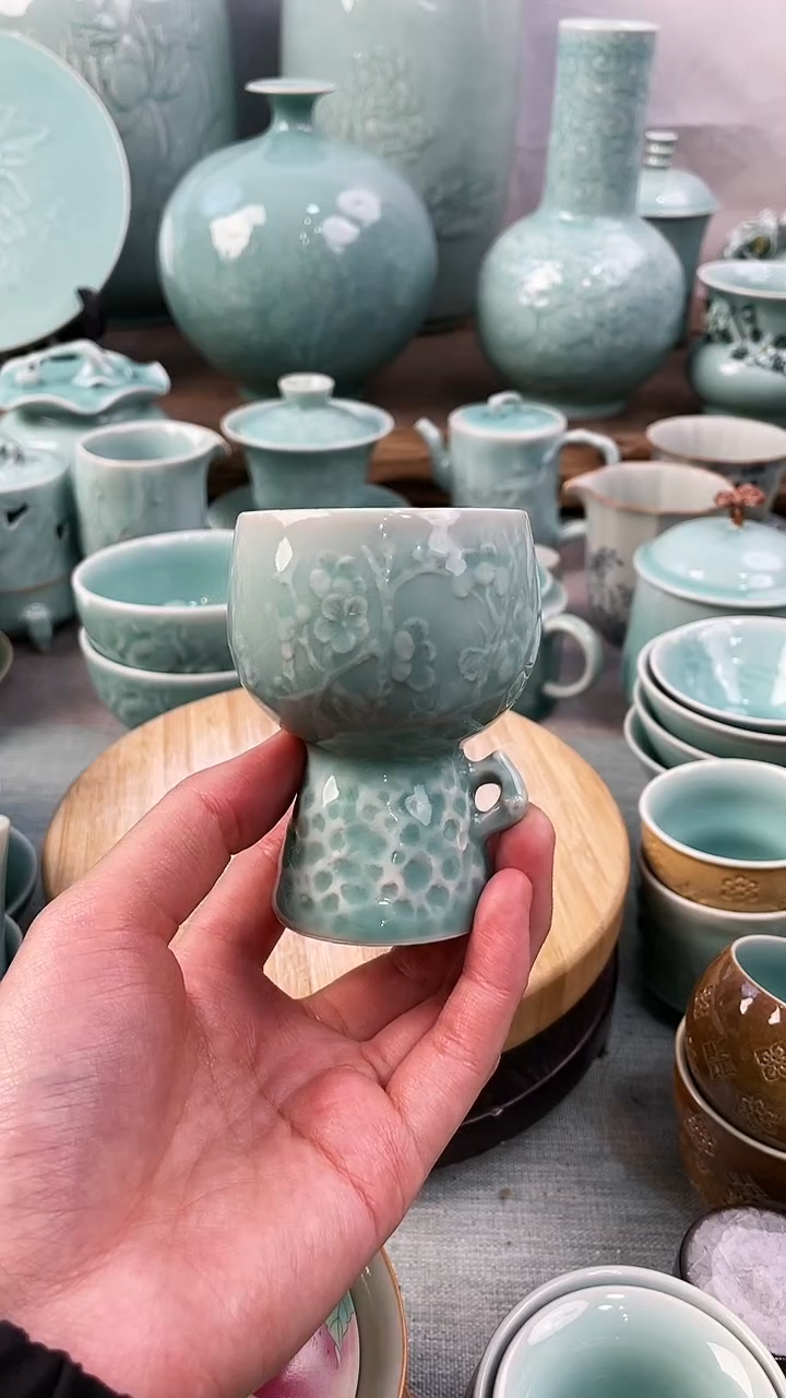 【闪购商品】特价 微瑕 慧仙青瓷