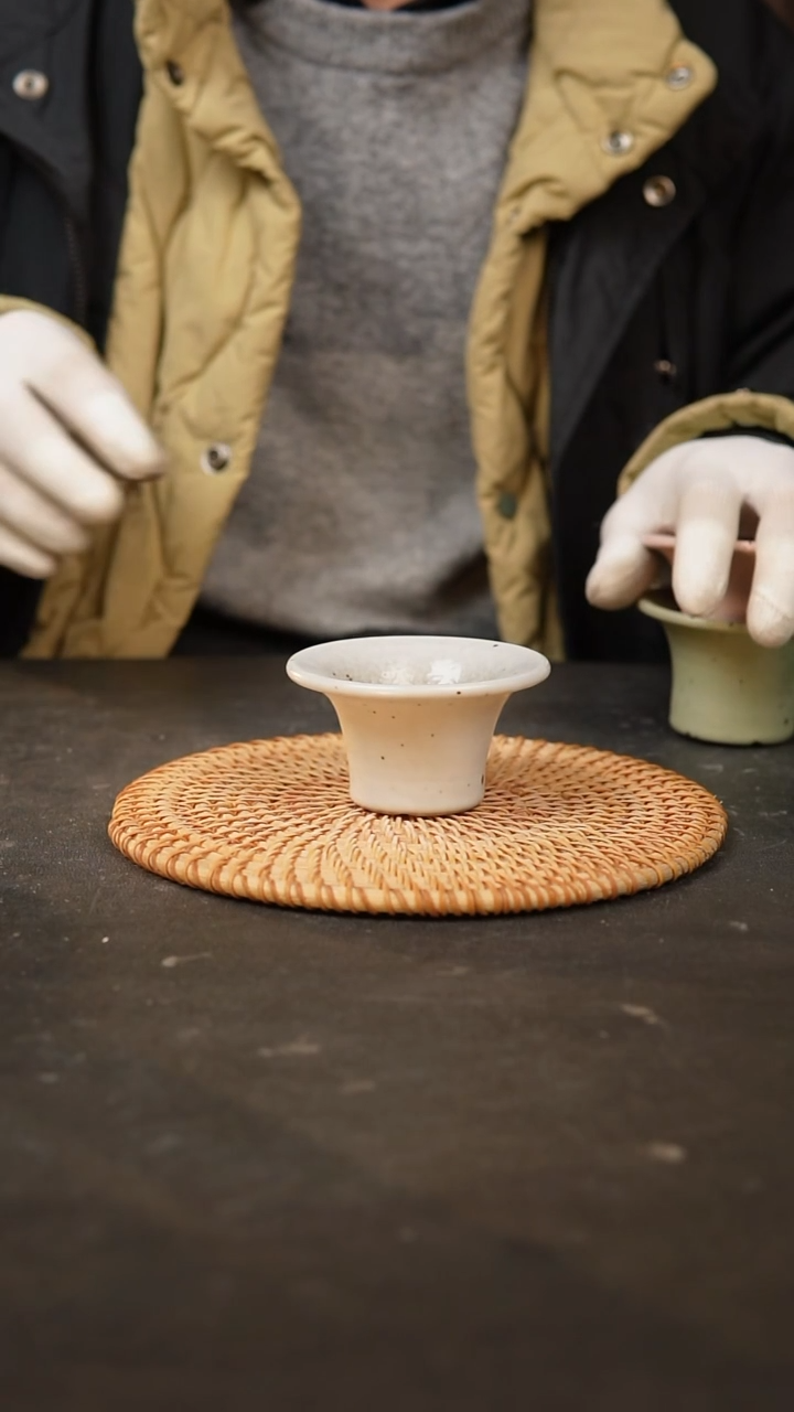 【闪购商品】瓷片泥泥手工花盆