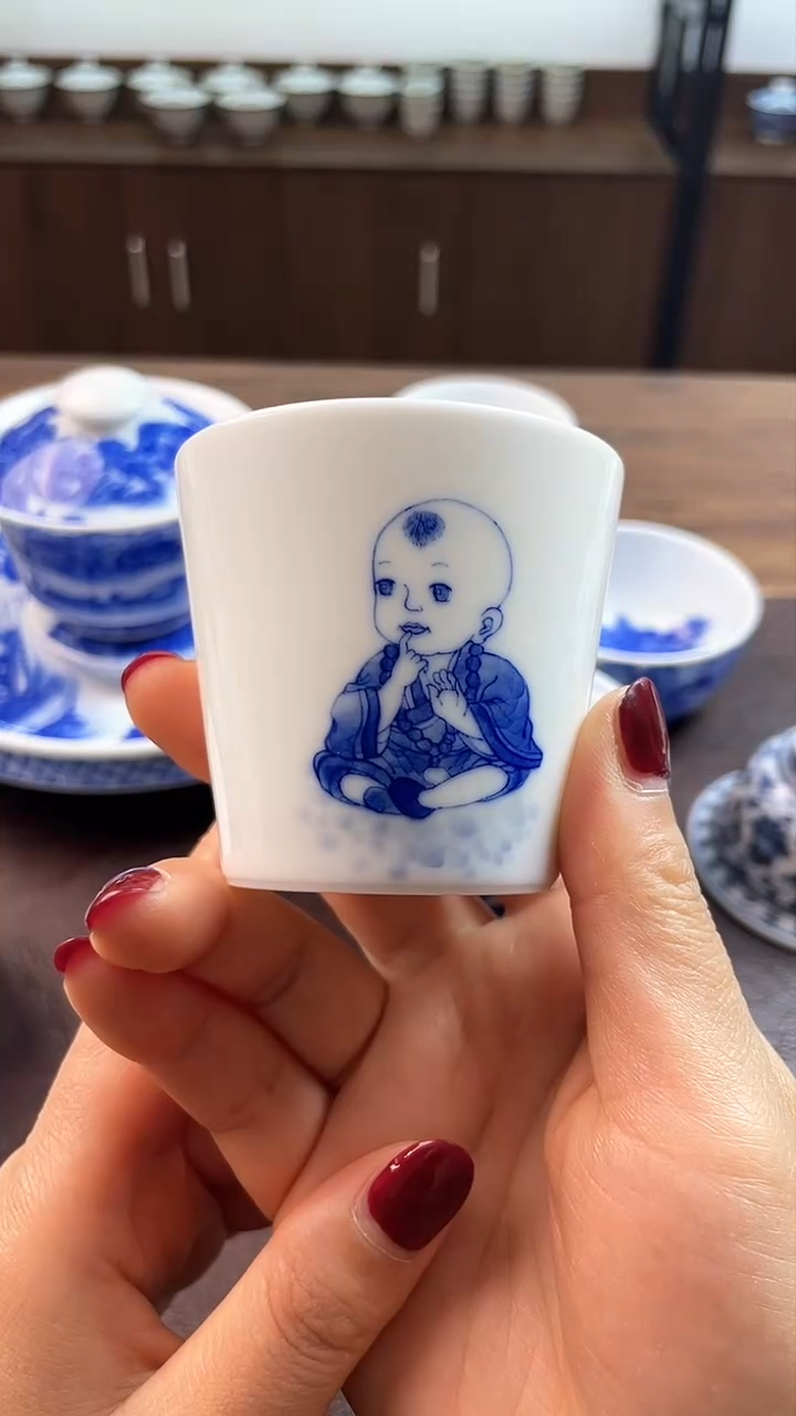 【闪购商品】景德镇手工手绘茶具