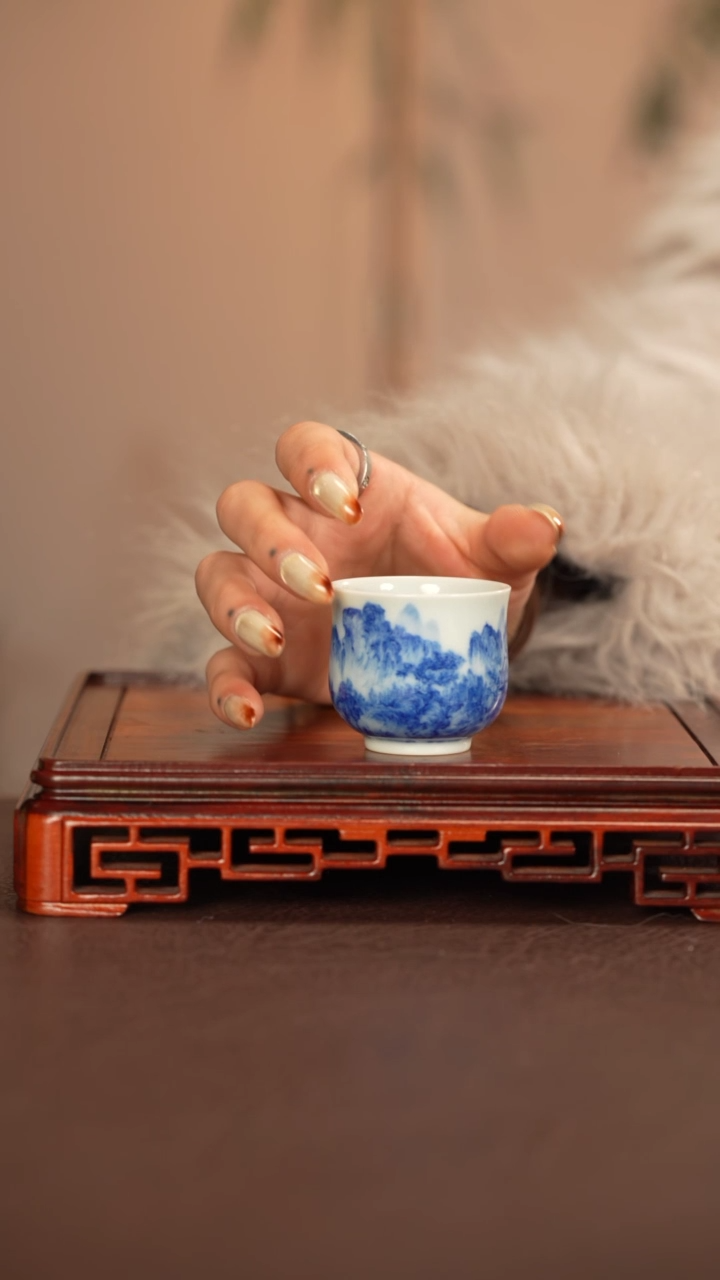 【闪购商品】杯子刘建锋窑景德镇纯手工陶瓷瓷瓷瓷