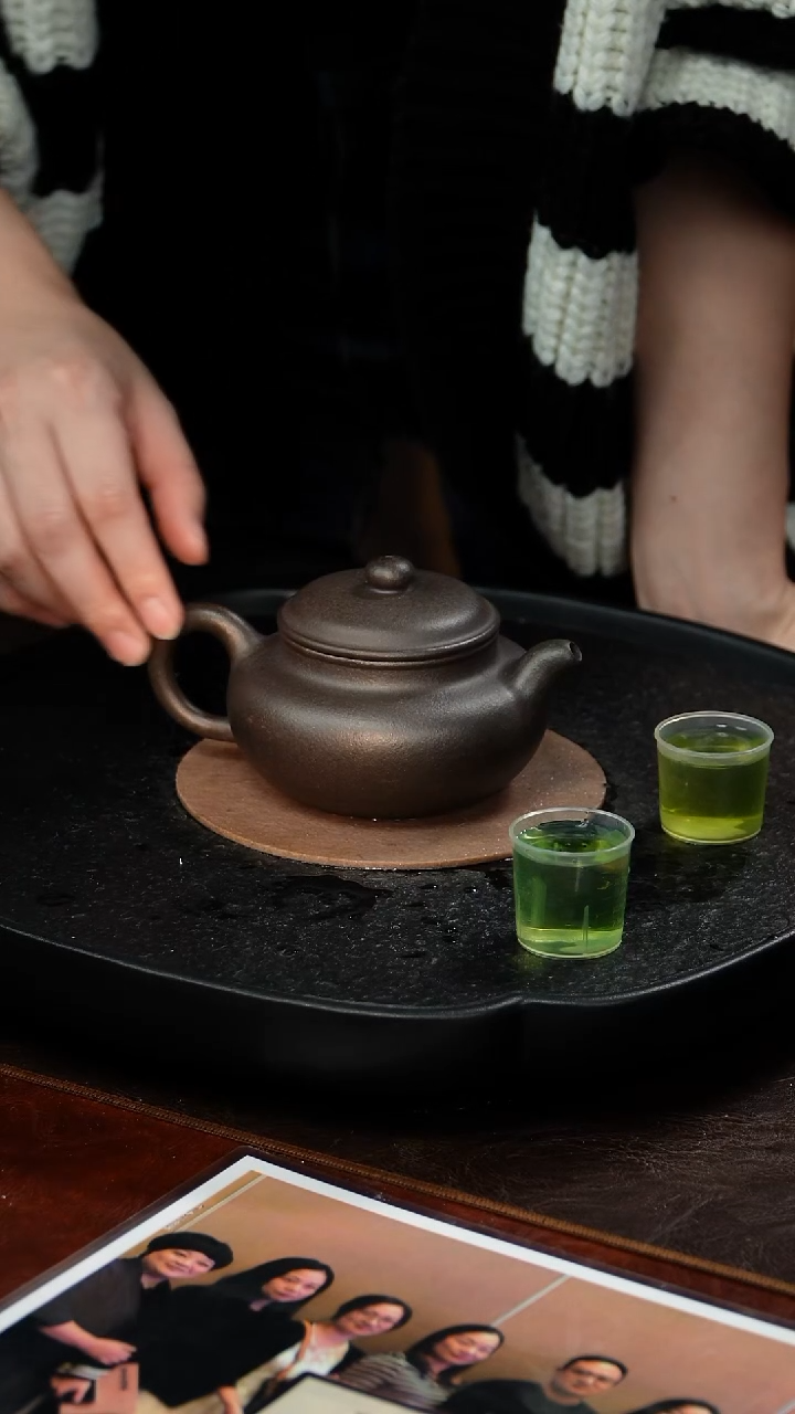 茶壶紫砂洪滔 仿古34 铁星砂 260毫升 