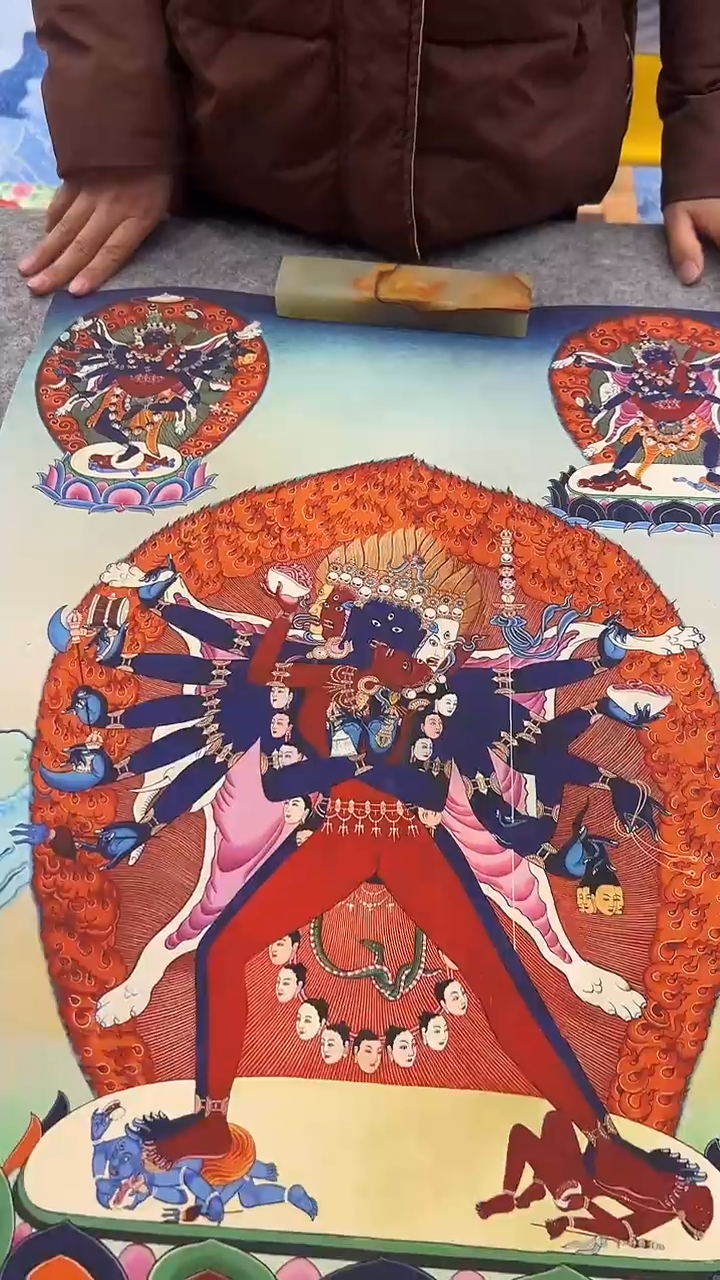 卷轴画16035唐卡