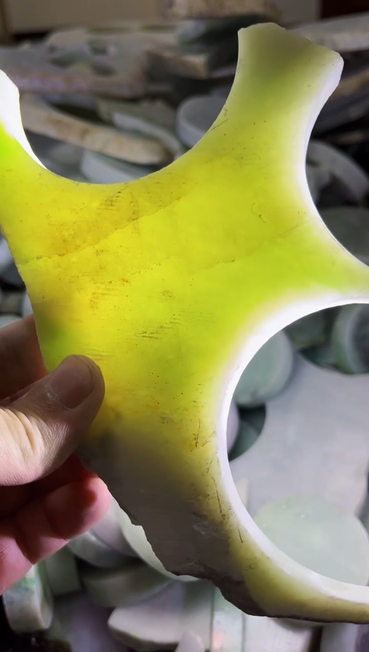 【闪购商品】翡翠耳饰未镶嵌A货康壹462
