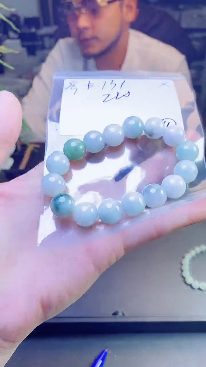 【闪购商品】定制翡翠未镶嵌珠串多样性发货