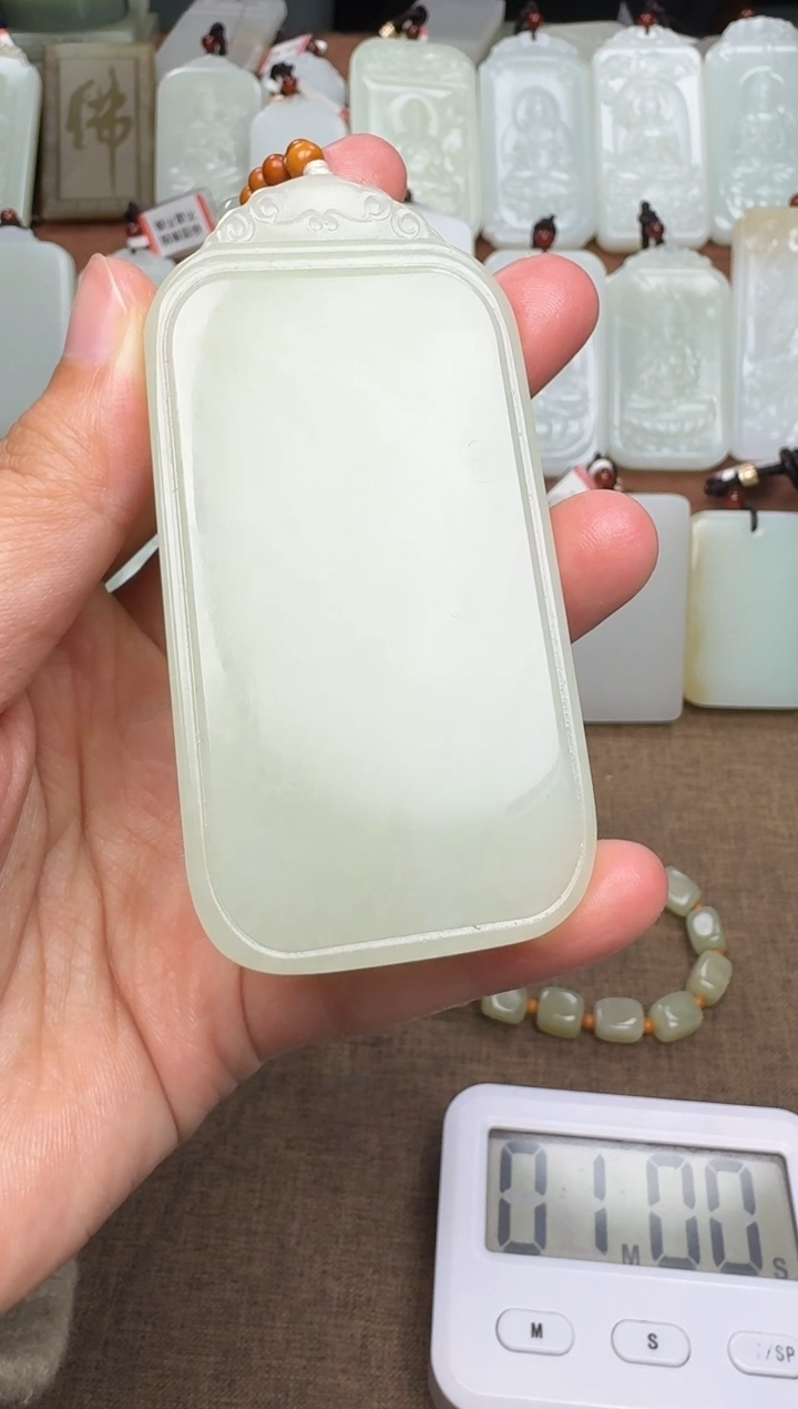 【闪购商品】和田玉颈饰未镶嵌和田玉挂件