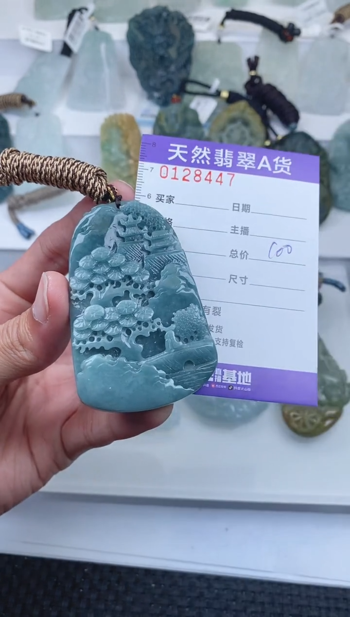 【闪购商品】翡翠颈饰未镶嵌      447