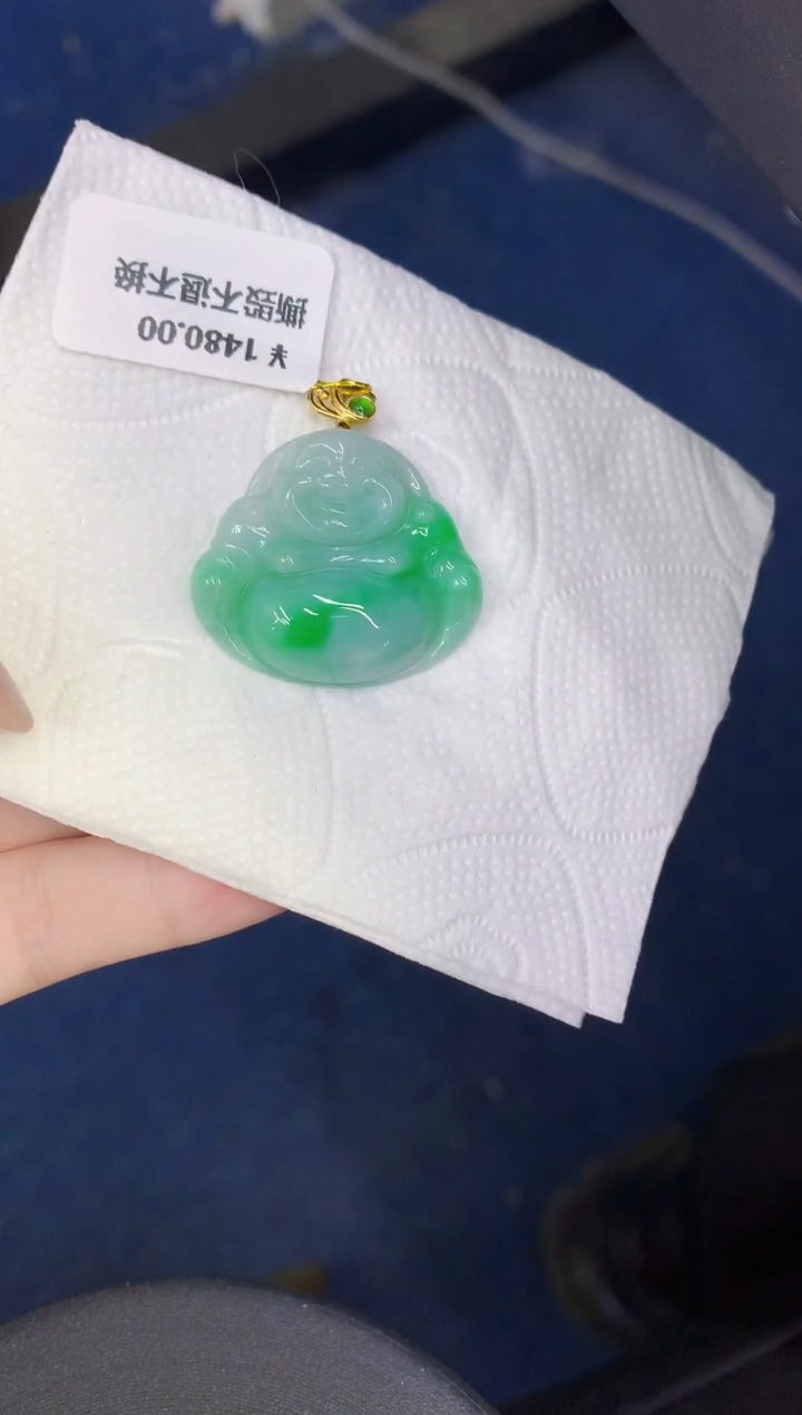 颈饰未镶嵌翡翠缅甸天然翡翠A货101