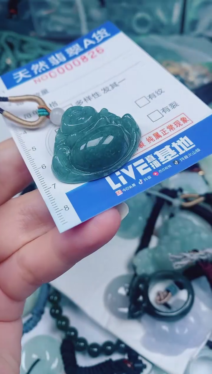 颈饰未镶嵌翡翠00000826