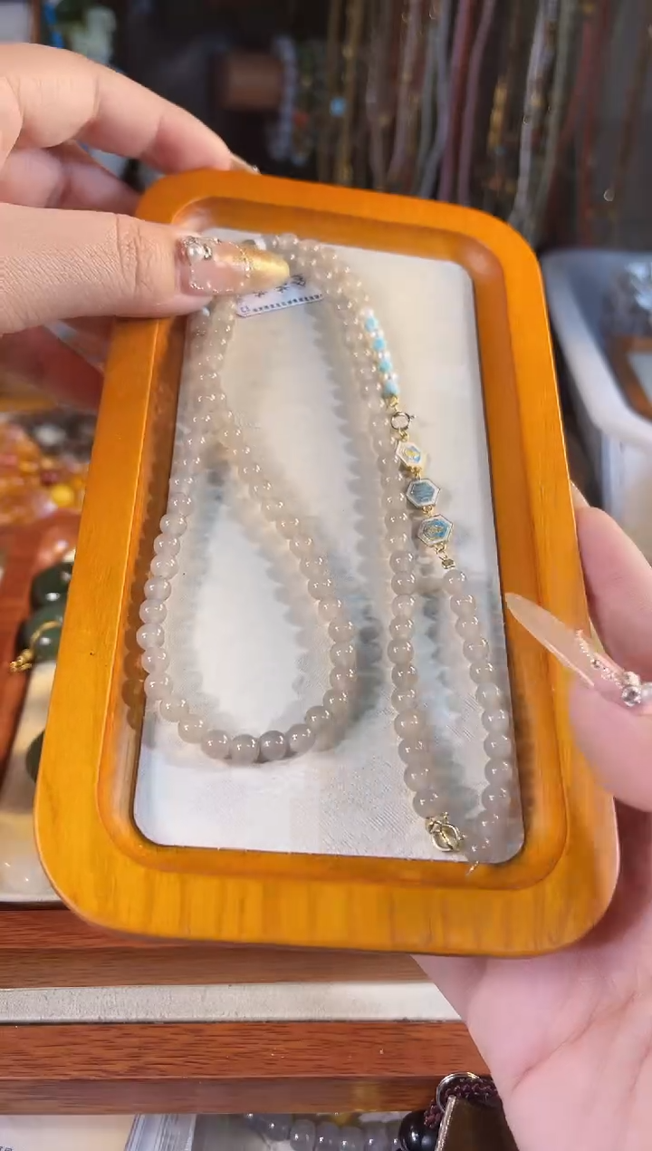 【闪购商品】和田玉项链银S925镶嵌多样性发货其一