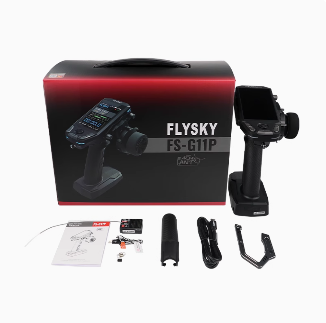  富斯新款G11P遥控器FLYSKY枪控ANT模型车船 11通道 接收机 包邮