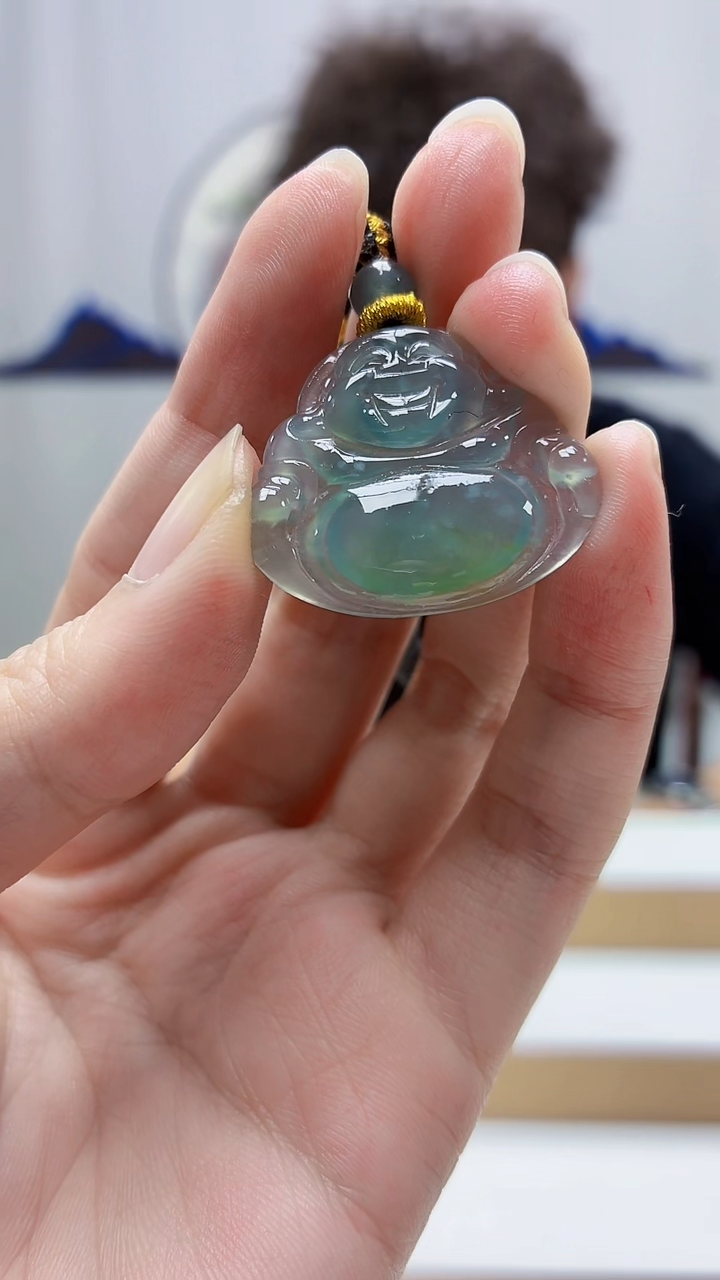 未镶嵌定制翡翠4688zm-毛货挂件25