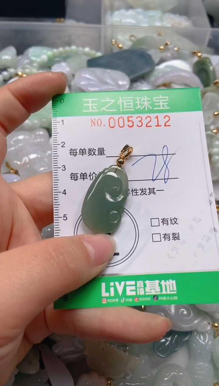 【闪购商品】翡翠颈饰未镶嵌闪购0053212