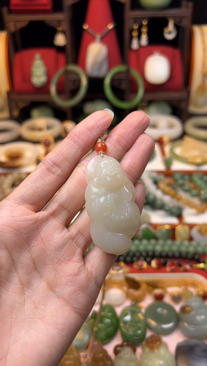 【闪购商品】和田玉挂件未镶嵌放漏