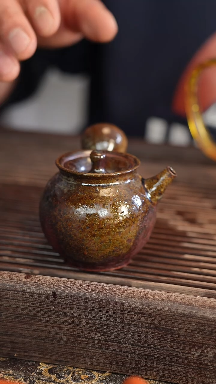 茶壶紫砂原矿手工制作130cc