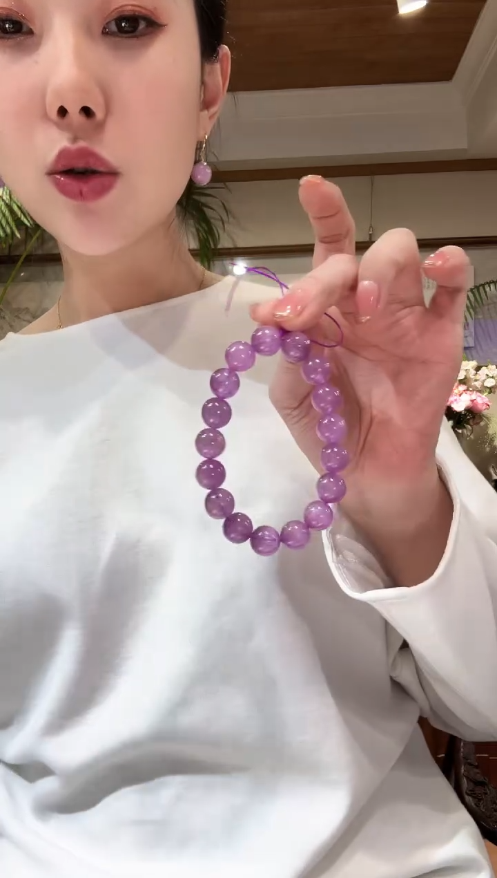 【闪购商品】锂辉石手串未镶嵌国风