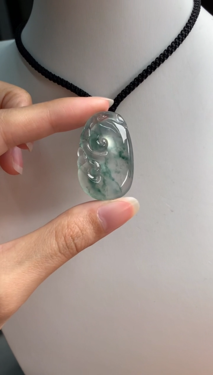 【闪购商品】翡翠颈饰未镶嵌35.9-22.9-5.9