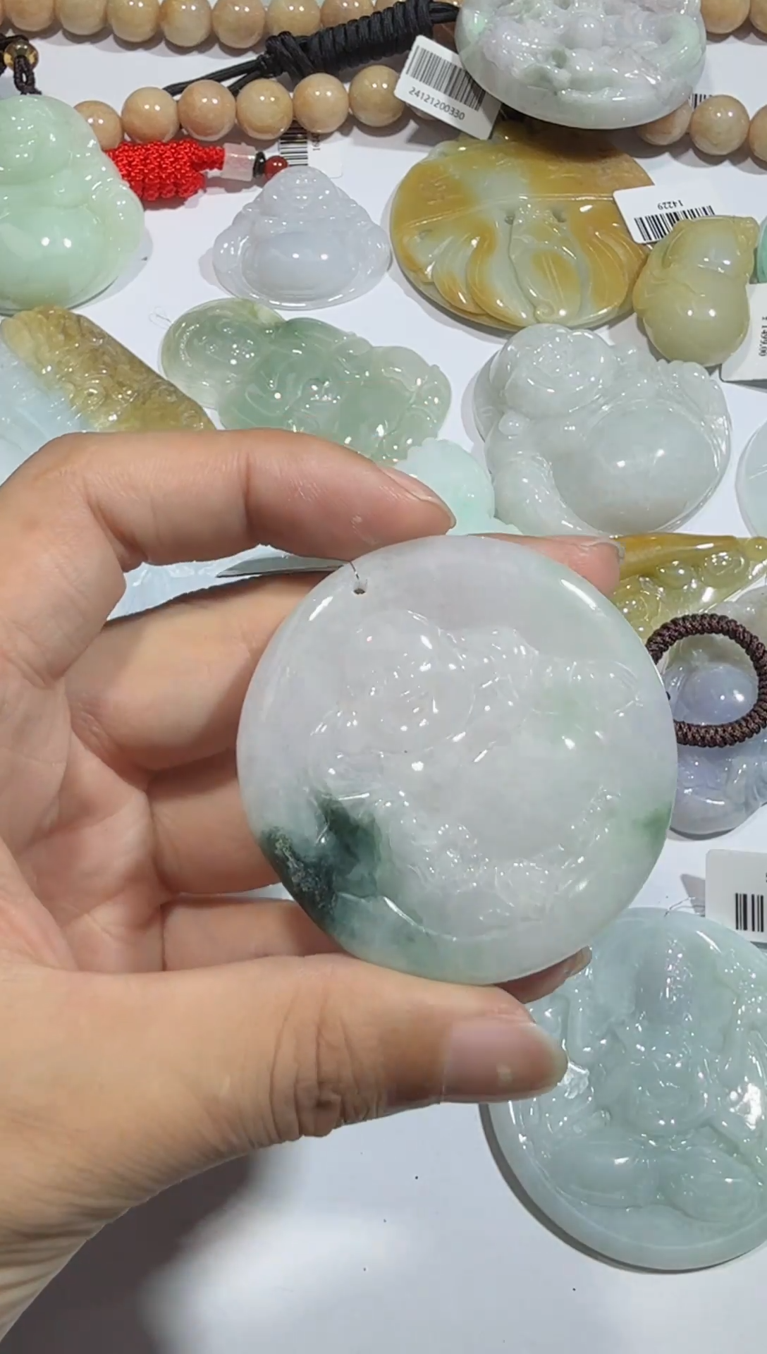 【闪购商品】翡翠颈饰未镶嵌00017669