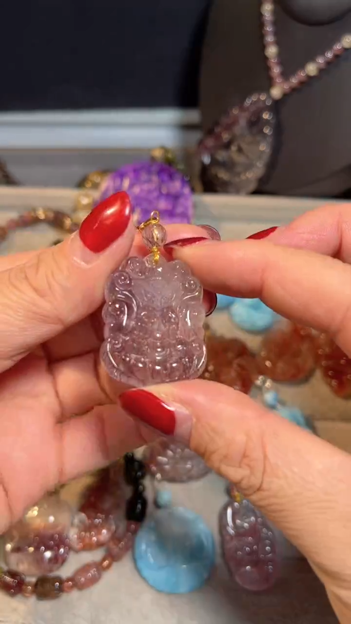 【闪购商品】水晶颈饰未镶嵌【百晶灵儿】天然定制款