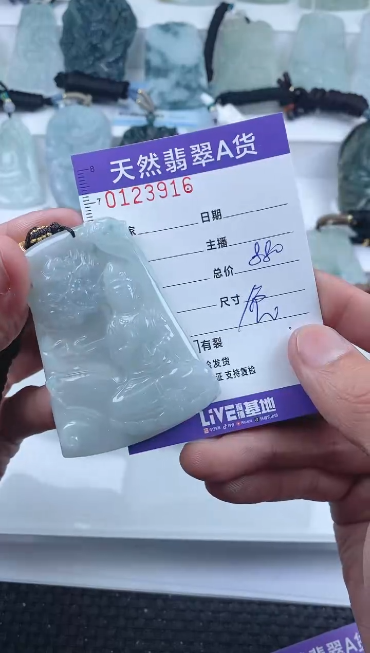 【闪购商品】翡翠颈饰未镶嵌916