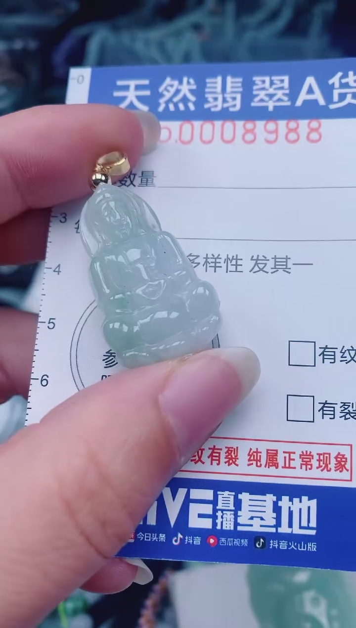 颈饰未镶嵌翡翠00008988