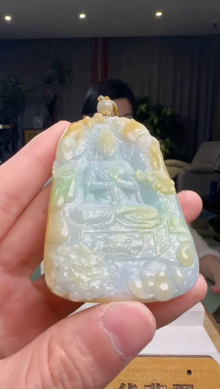 【闪购商品】翡翠颈饰未镶嵌DY@@960Q3J13720