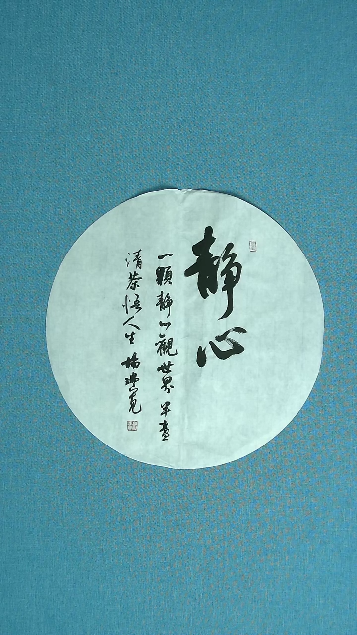 【闪购商品】书法198 河南杨瑞宽中书协40*40