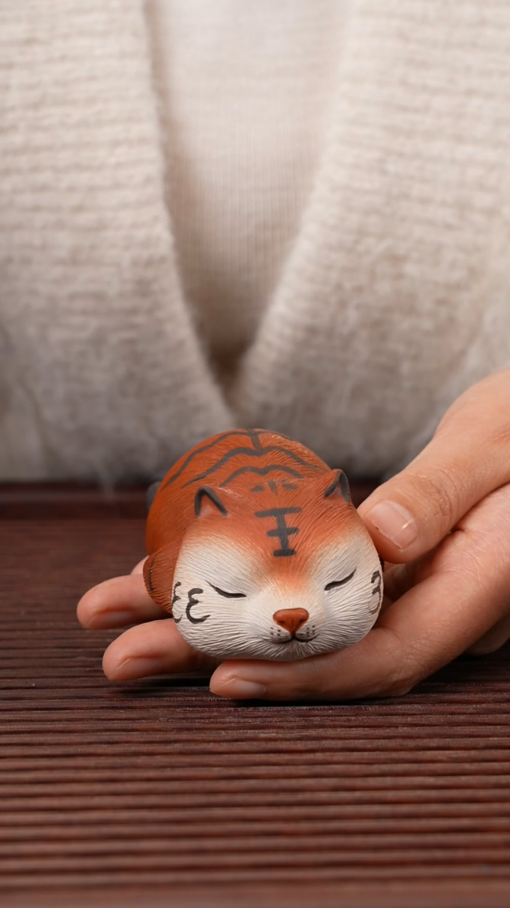 【闪购商品】紫砂茶宠趴趴虎，