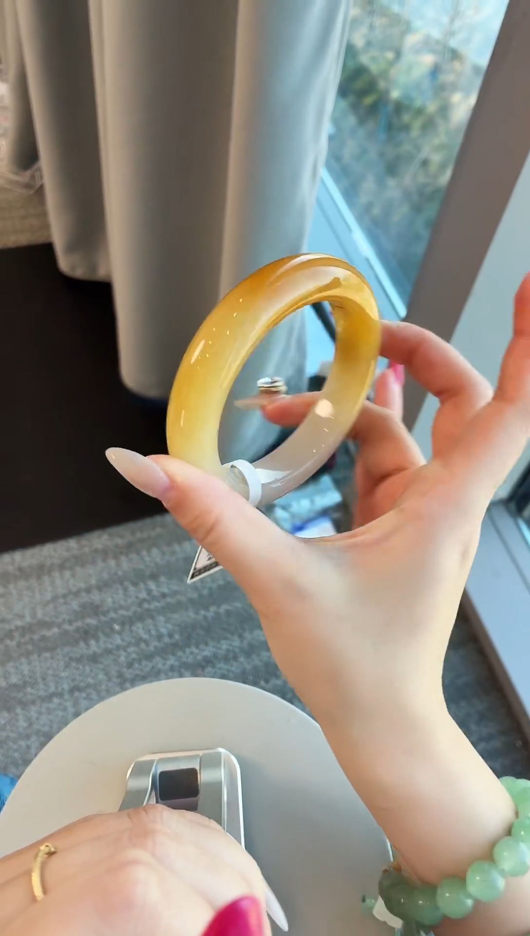 未镶嵌手镯石英质玉24.59