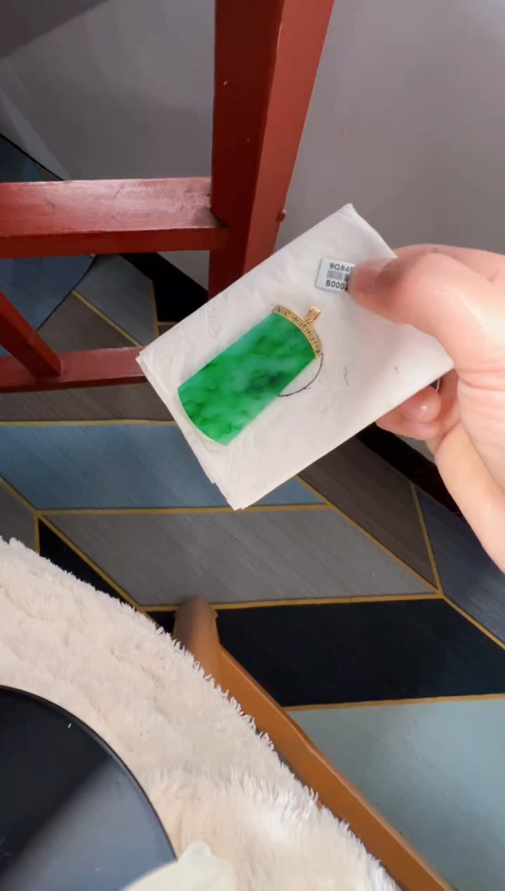 【闪购商品】定制翡翠18K金镶嵌8800元