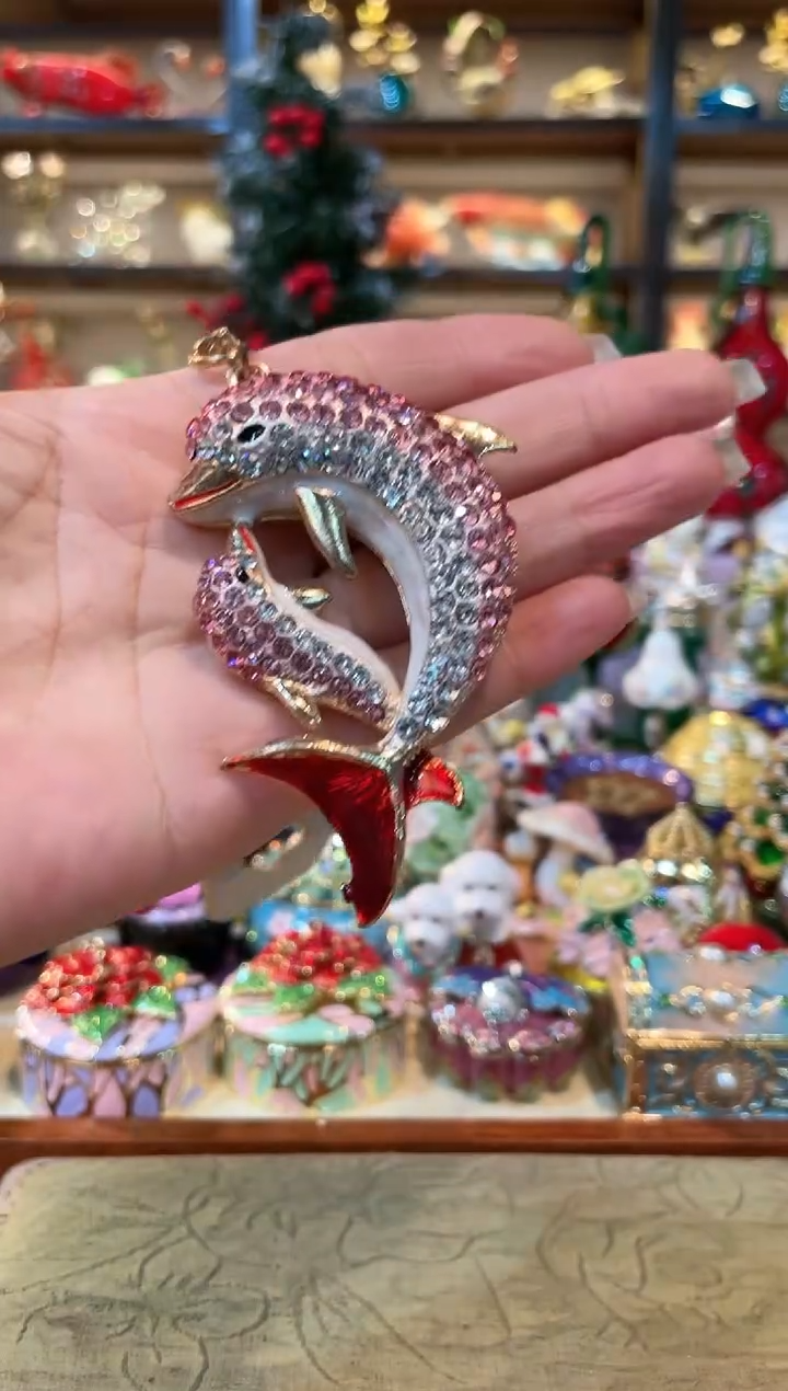 【闪购商品】 珐琅彩精致首饰盒