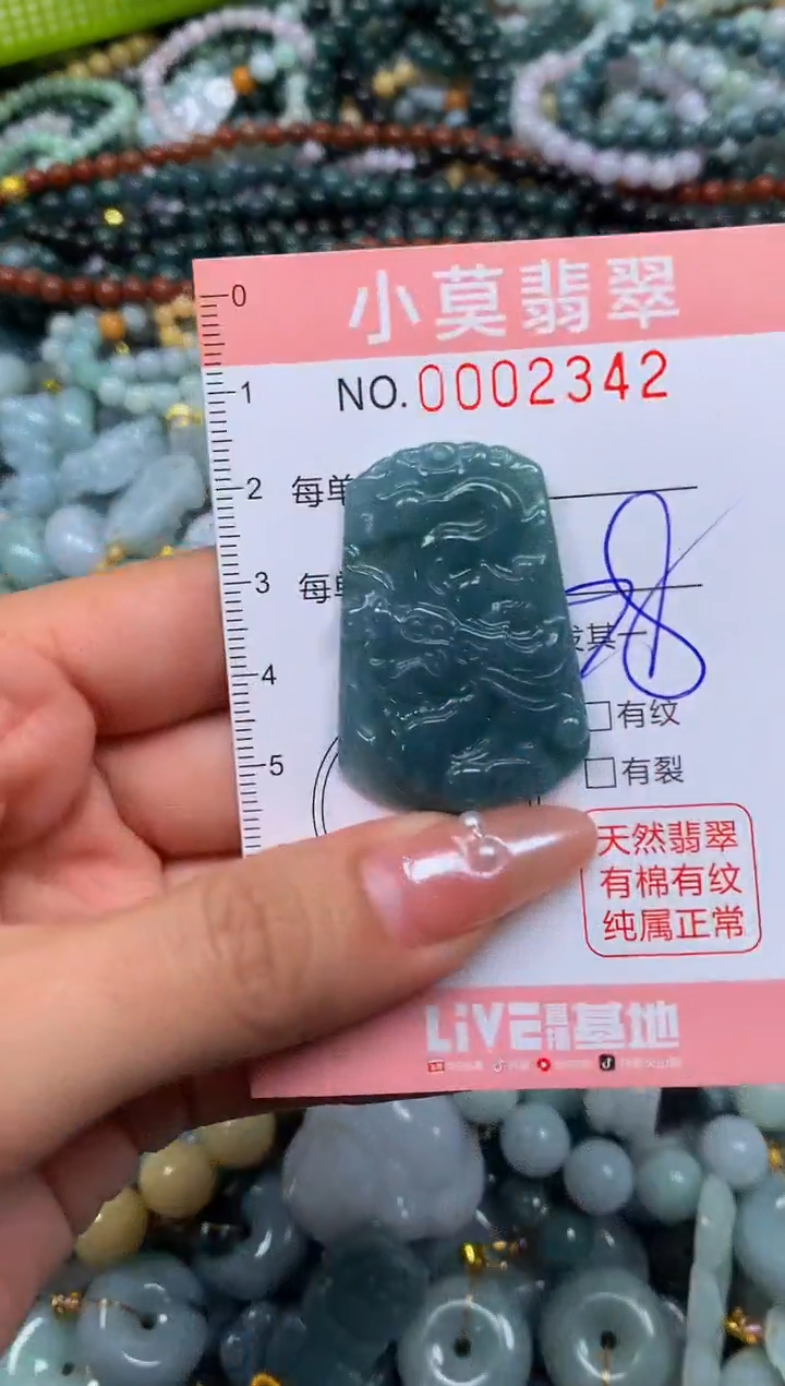 颈饰未镶嵌翡翠闪购002342