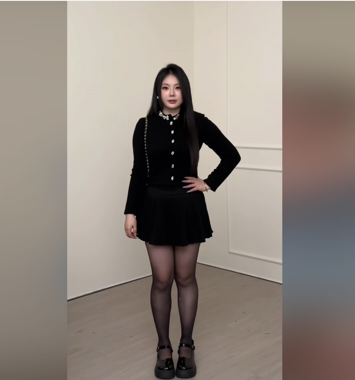 【大小姐】“”上衣套装气质