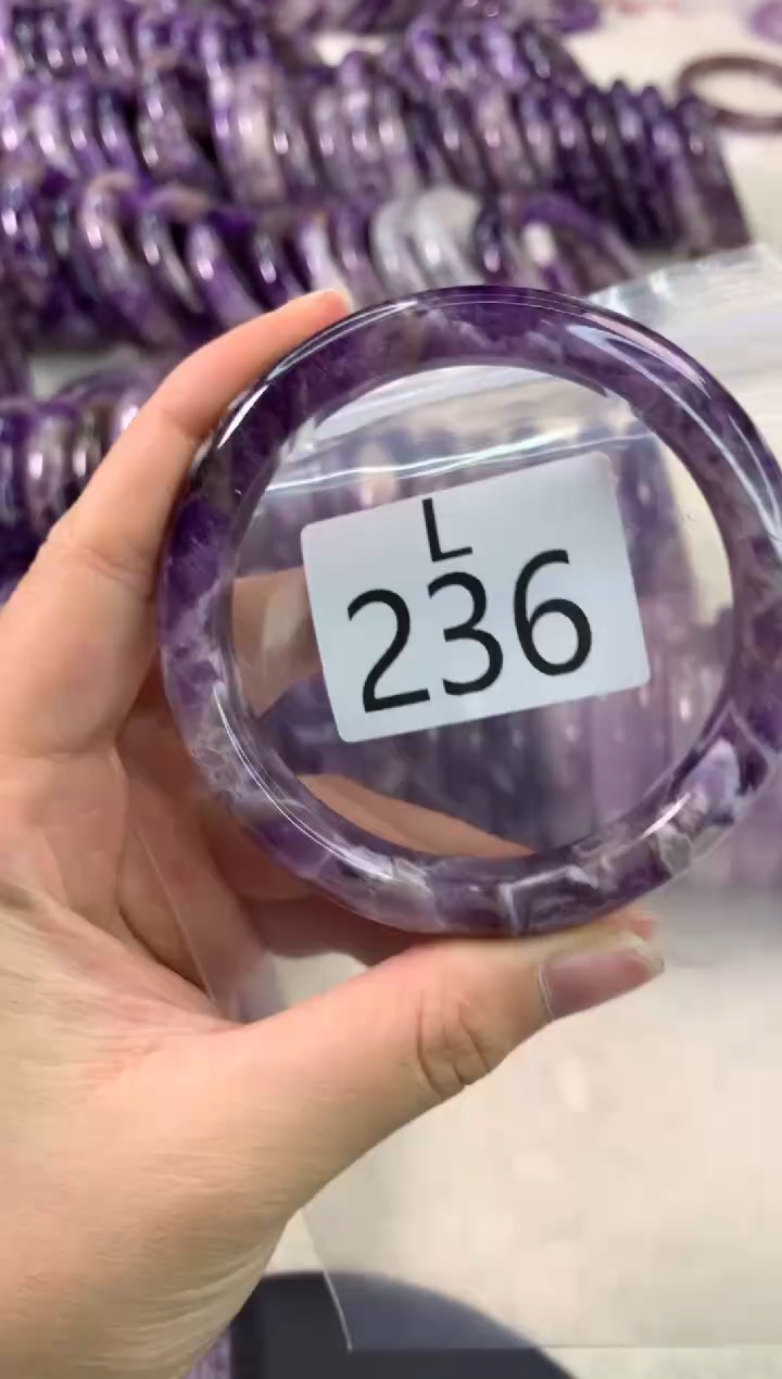 【闪购商品】水晶水晶手镯L未镶嵌236-60