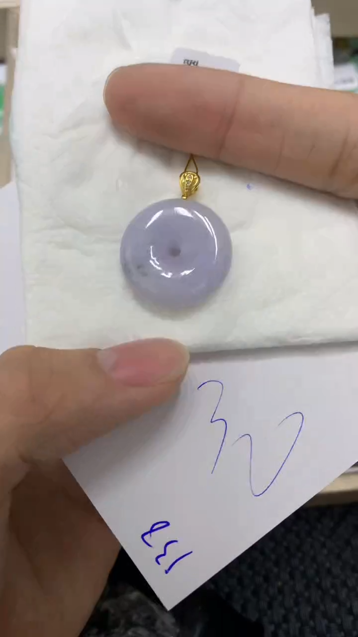 颈饰未镶嵌翡翠缅甸A货翡翠