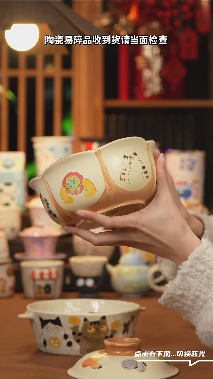 【闪购商品】摆件A545文创纯手工手绘