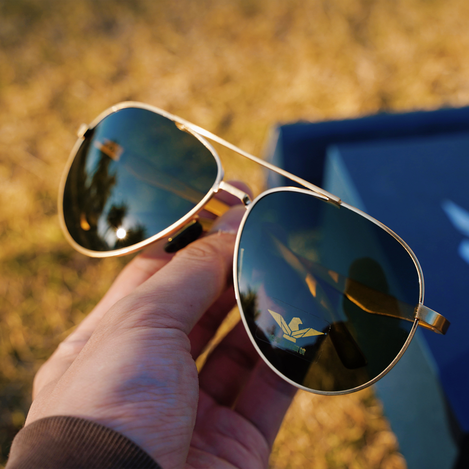 飞行员墨镜偏光太阳镜空军专用眼镜防紫外线驾驶高档墨镜