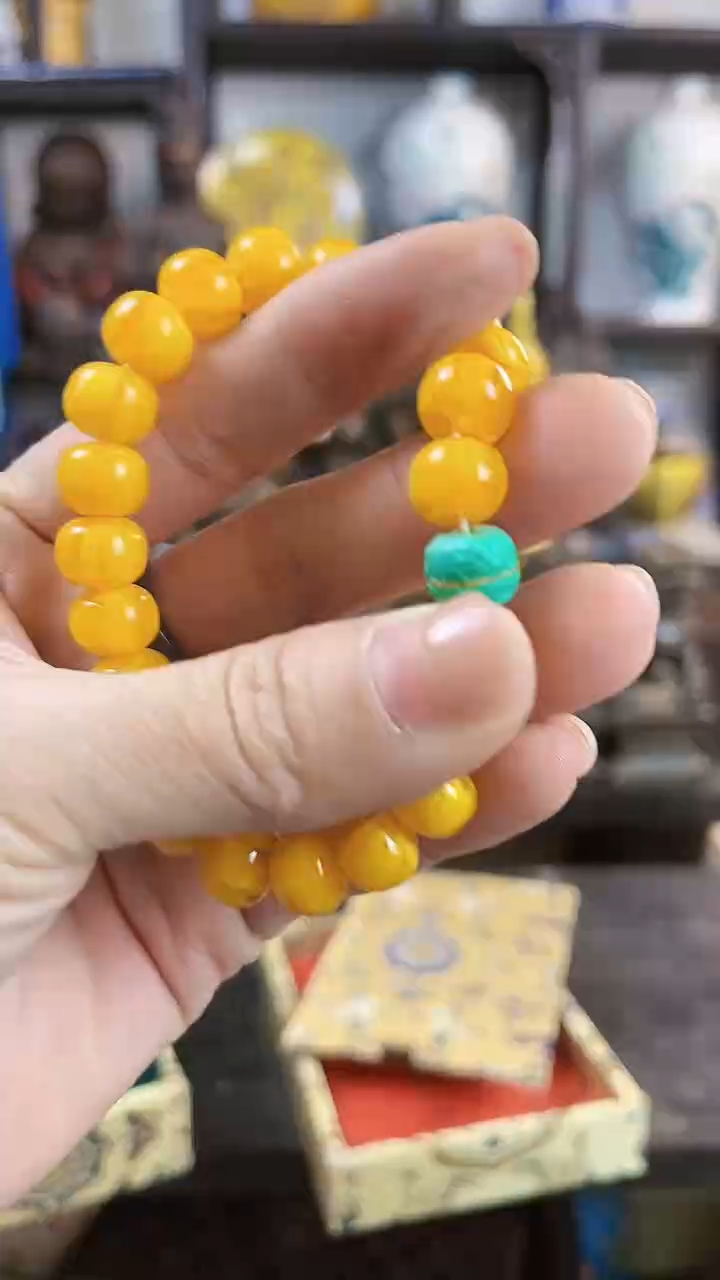【闪购商品】蜜蜡手链未镶嵌【闪购商品闪购商品】