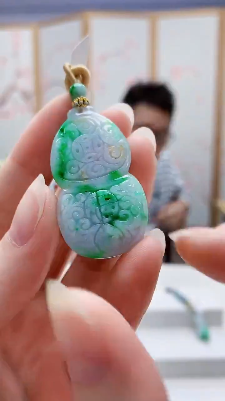 未镶嵌定制翡翠5175ry-毛货挂件91