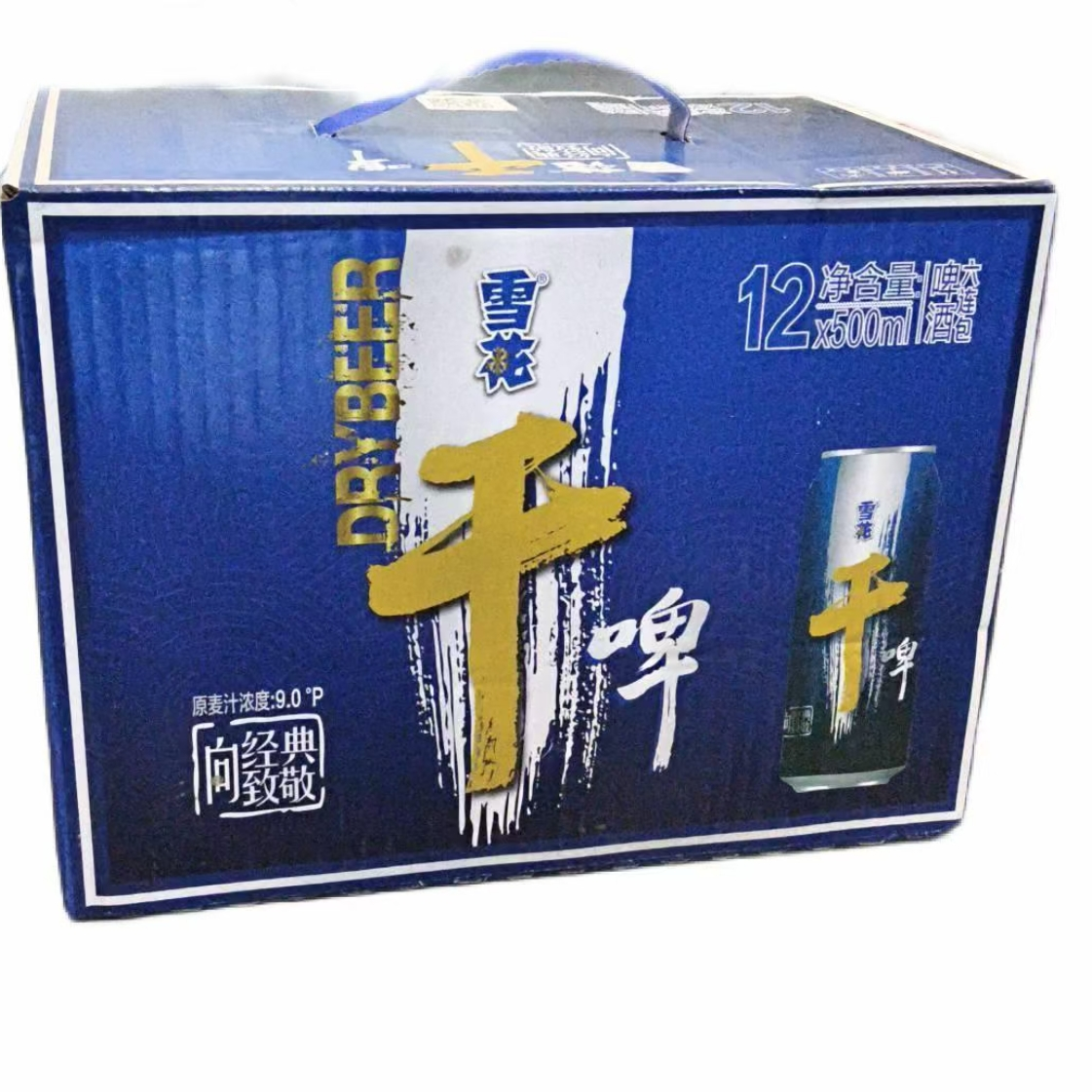 【整箱】雪花干啤啤酒 500ml*12罐