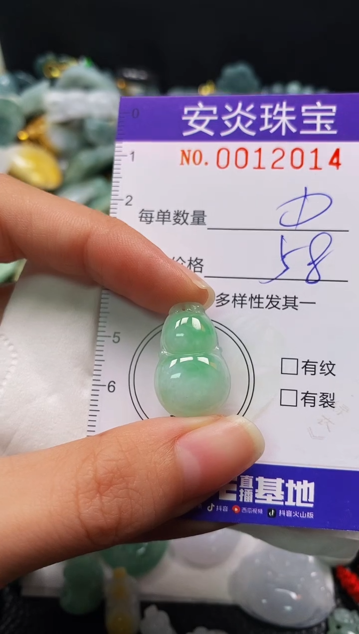 颈饰未镶嵌翡翠闪购0012014