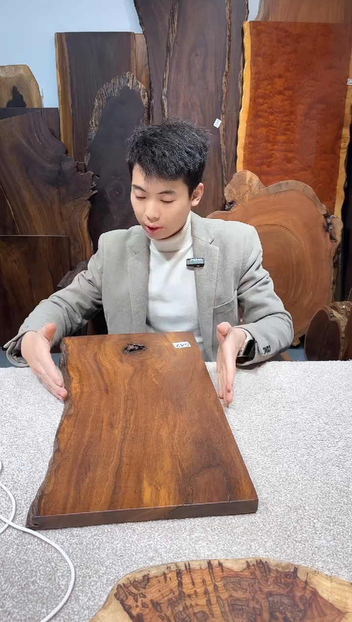 【闪购商品】风车木（黑檀木）尺寸61*30*2.3编号542