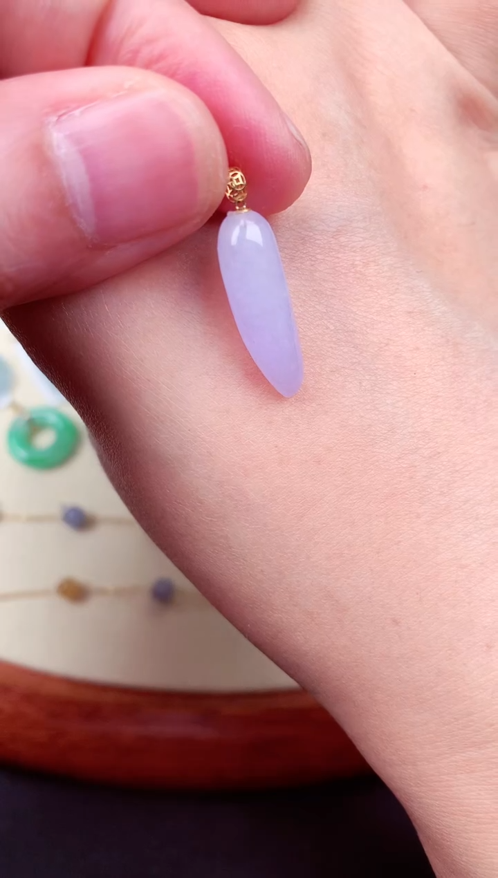 【闪购商品】翡翠吊坠(不含链)未镶嵌天然缅甸A货翡翠