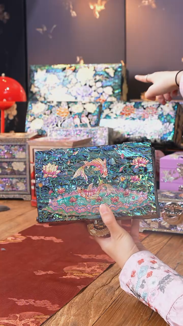 【闪购商品】贝壳摆件豆包家推荐螺钿